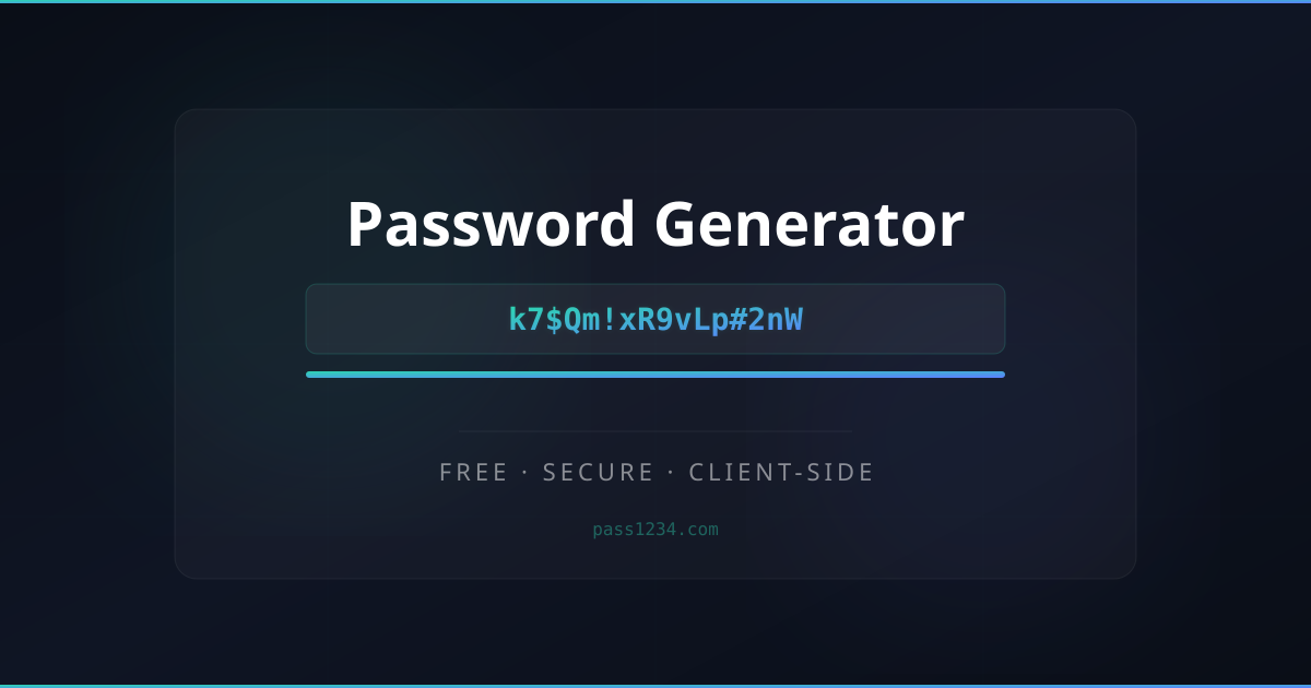 PIN Generator — Random & Secure